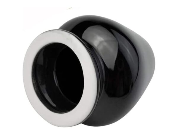 Chasen Tate in porcellana nero – Supporto per frustino (3)