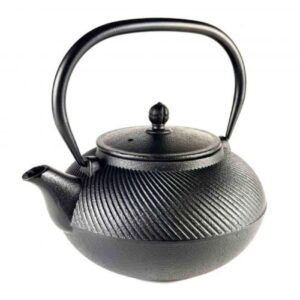 Teiera in ghisa nera da 1000ml – Elegante e resistente (1)