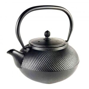 Teiera in ghisa nera da 1000ml – Elegante e resistente (1)