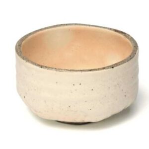 Ciotola giapponese per tè matcha – Cerimoniale bianca