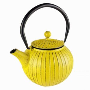 Teiera in ghisa gialla da 800ml – Elegante e resistente (3)