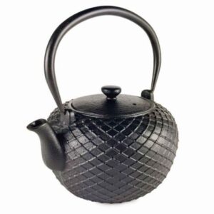 Teiera in ghisa nera da 800ml – Robusta e compatta (1)