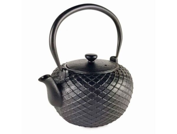 Teiera in ghisa nera da 800ml – Robusta e compatta (1)