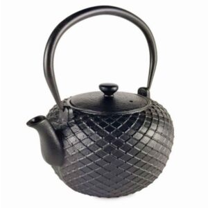 Teiera in ghisa nera da 800ml – Robusta e compatta (1)