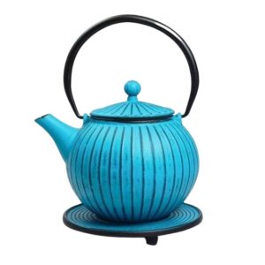 Teiera in ghisa turchese da 800ml – Elegante e solida