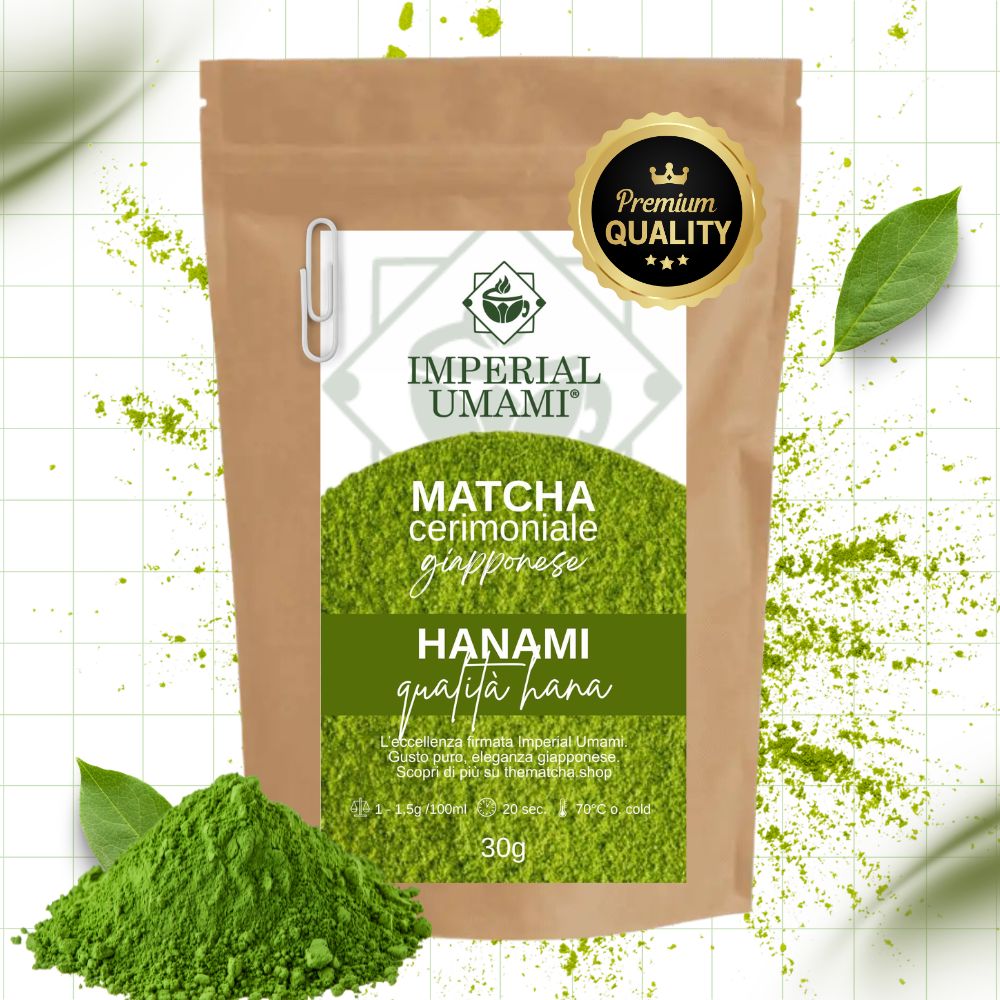Matcha Cerimoniale Giapponese BIO Hanami – da 30g, 50g e 80g
